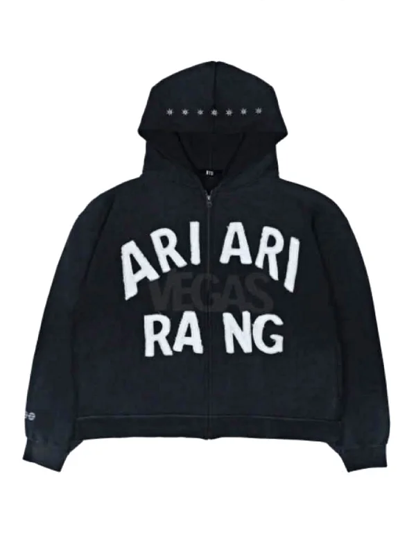 BTS Arirang Vegas Hoodie Black BTS Arirang Vegas Hoodie Black