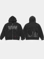 BTS Kim Taehyung Arirang Zip-Up Hoodie Black