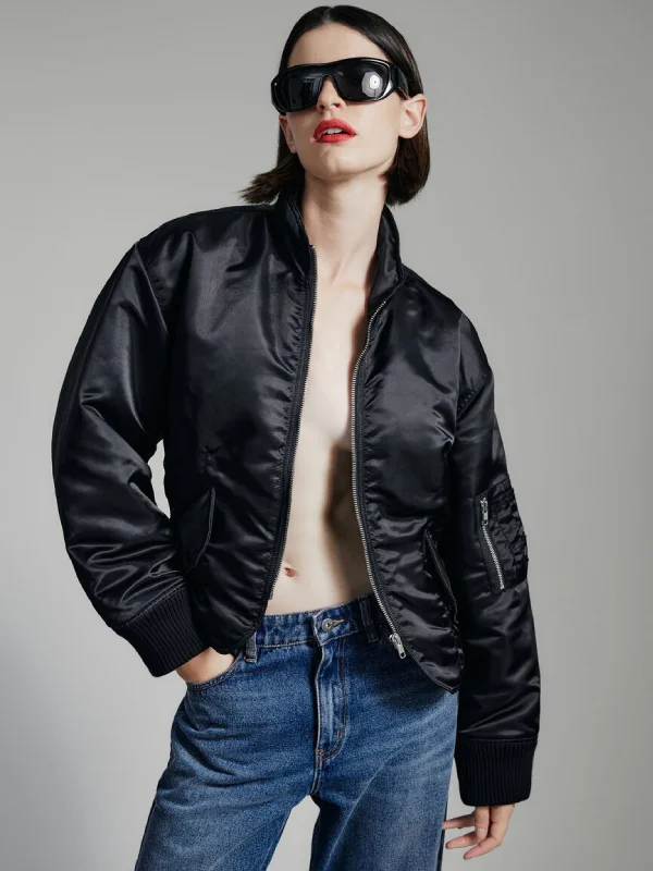 Bardot Bomber Jacket Black Bardot Bomber Jacket Black