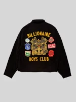 Billionaire Boys Club 2026 Aggie Cord Black Zip Up Jacket