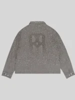 Birth Of Royal Child Rhinestone Jacket Brown