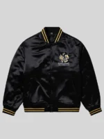 Born x Raised Gentlemens Club Black Varsity Jacket