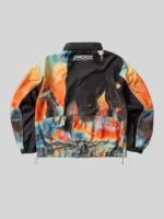 Brigade Race Horse Cycling Hooded Jacket Orange