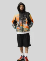 Brigade Race Horse Cycling Jacket Orange
