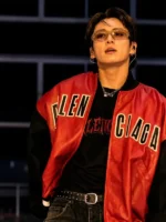 Bts Jungkook Red Balenciaga jacket