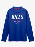 Buffalo Bills Nike Sideline Game On Long Sleeve Hooded T-shirt