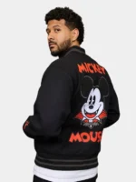 Cakeworthy Disney Mickey Mouse Vampire Black Varsity Jacket