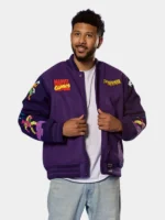 Cakeworthy Spiderman Varsity Jacket