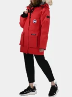 Canada Goose Red Expedition Down Parka Jacket