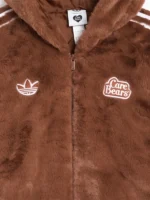 Care Bears Adidas Brown Faux Fur Hooded Jacket 2026