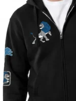 Champion x Disney Simba Detroit Lions Zip-Up Hoodie Black