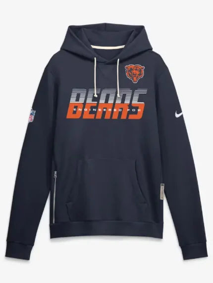 Chicago Bears Nike Sideline Hoodie 2026