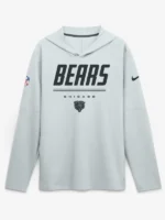Chicago Bears Nike Sideline Long Sleeve Hooded T-shirt