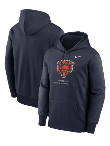 Chicago Bears Nike Toss Sweep Hoodie