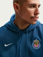 Chivas Nike Club Fleece Hoodie - Blue
