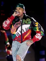 Chris Brown Pelle Pelle Bespoke Jacket