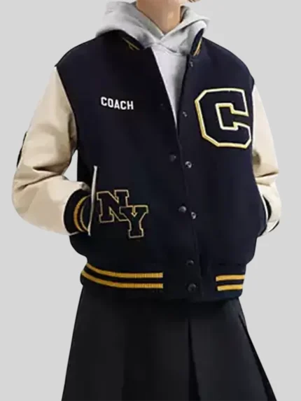 Coach Wool Varsity Jacket