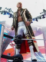 Cody Rhodes Minnesota Leather Coat