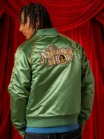 D23 2026 Muppet Show 50th Anniversary Green Satin Jacket