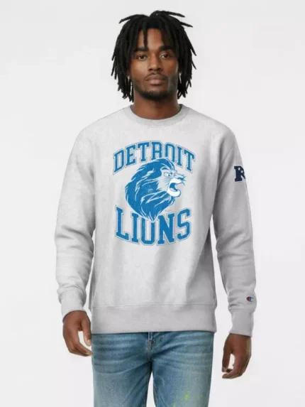 Disney Simba Detroit Lions Sweatshirt Grey