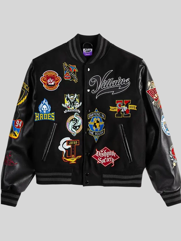 Disney Villains By Shoe Palace Varsity Men’s Jacket Disney Villains By Shoe Palace Varsity Men’s Jacket