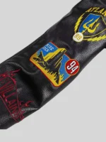 Disney villains by shoe palace varsity men's jacket black