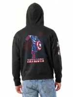 Disney x Champion Patriots Captain America Hoodie Black