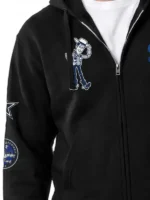 Disney x Champion Woody Cowboys Full Zip Hoodie Black