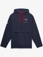 England Patriots Sideline Anorak Half-Zip Jacket 2026