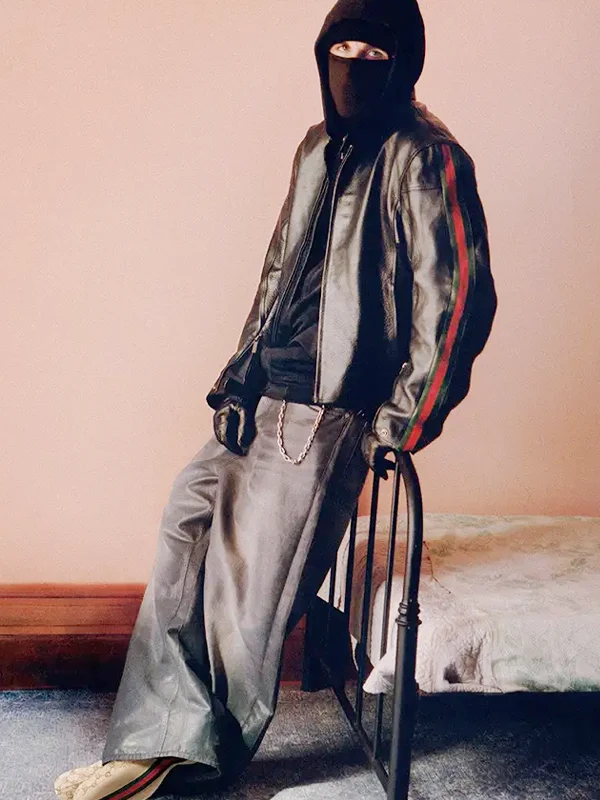 EsDeeKid Gucci Primavera Black Leather Jacket EsDeeKid Gucci Primavera Black Leather Jacket
