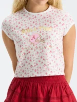 Fanatics x LoveShackFancy University of Alabama Marykate Ringer Tee