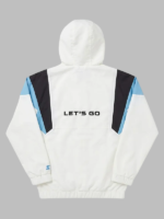 Game One LETS GO Flashback Friday Custom Starter White Hodded Jacket