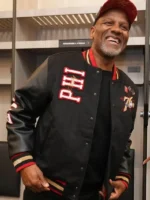 George Lynch 25th Anniversary Black Bomber Jacket
