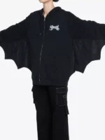 Ghost Bat Wing Hoodie Hot Topic