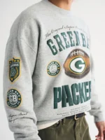 Green Bay Packers Crew Sweatshirt Abercrombie