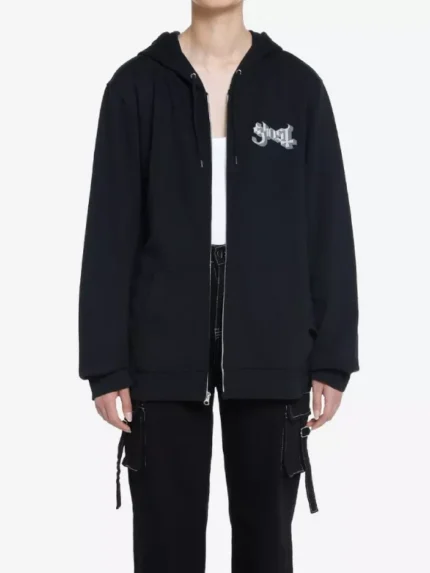 Hot Topic Ghost Bat Hoodie