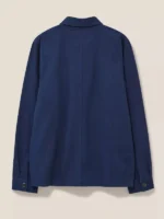 Hunter 2026 Movie 72 Hours Ben Marshall Blue Cotton Workwear Jacket