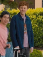 Hunter Movie 72 Hours Ben Marshall Blue Cotton Workwear Jacket