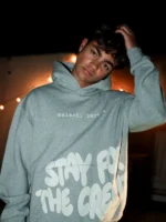 J19 Malachi Barton Bubble Stay For The Credits Hoodie Grey