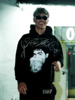 J19 Malachi Barton Stay For The Credits Hoodie Black
