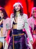 Jennie Lollapalooza Fest 2026 Military Jacket