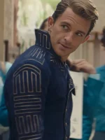 Jonathan Bailey Wicked 2024 Blue Jacket