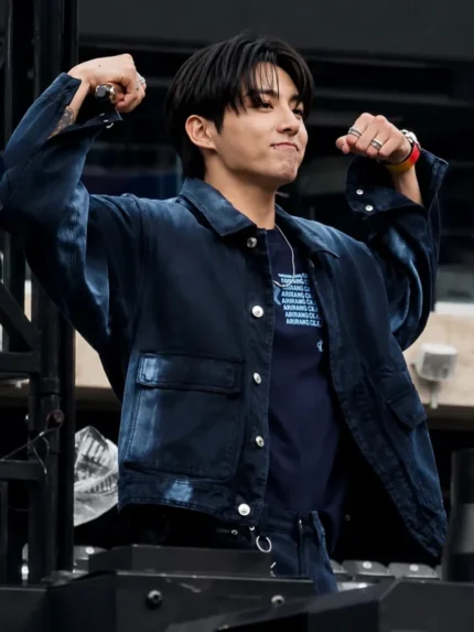 Jungkook Arirang Blue Jacket
