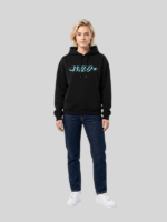 KATSEYE x Kuromi WILD Black Pullover Hoodie
