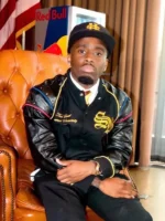 Kai Cenat Custom Streamer University Black Jacket