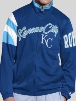 Kansas City Royals Heritage Blue Track Jacket