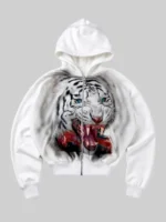 Kanye West Tiger Hoodie LA Maskarade