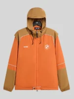Kith for BMW 2026 Orange Zip Windbreaker Jacket