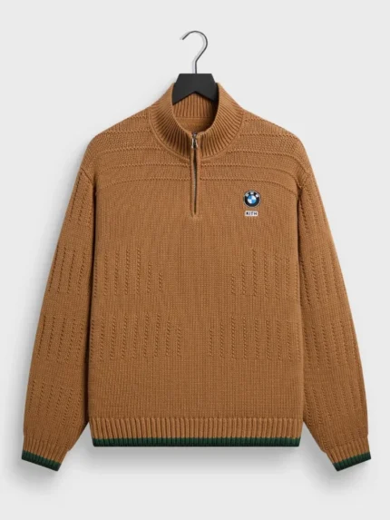Kith for BMW Ansel Quarter Zip Sweater