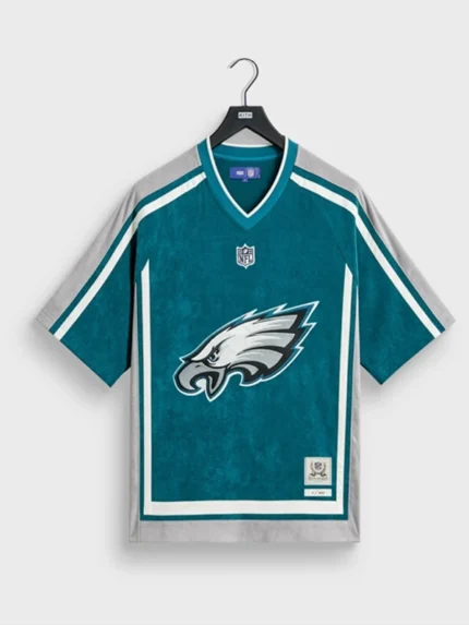 Kith & the NFL for the Philadelphia Eagles Leon Shirt